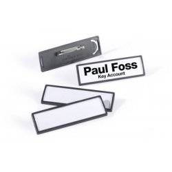 Durable 8133 01 Clip Card W.Pin Landscape 17 X 67mm Black